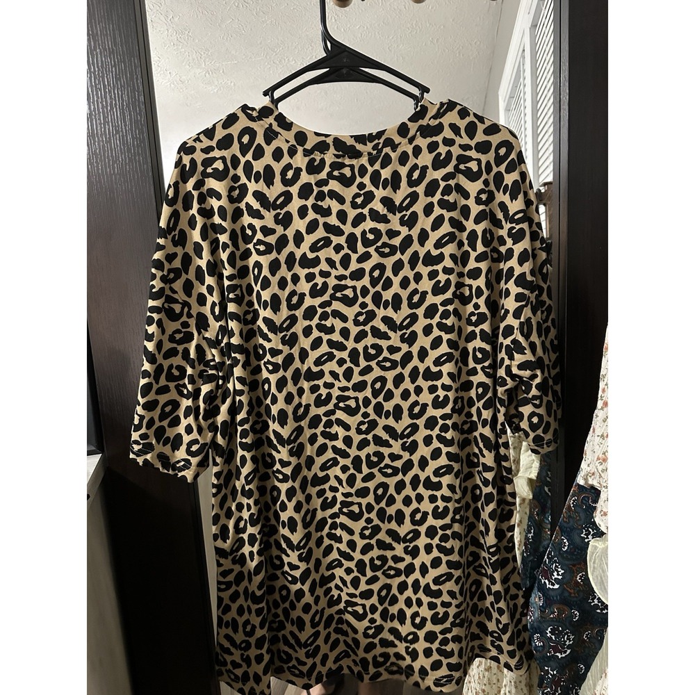 Butter Soft Animal Print Comfy Tee Size Xl Short Sleeve - Picture 3 of 3